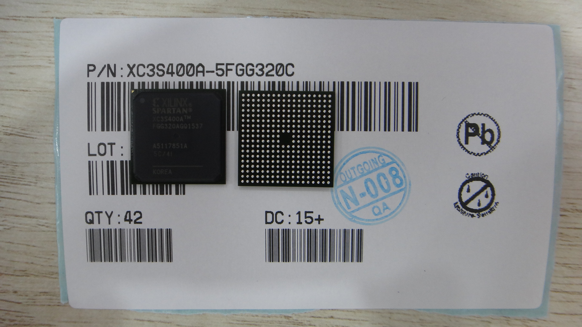 XC3S400A-5FGG320C